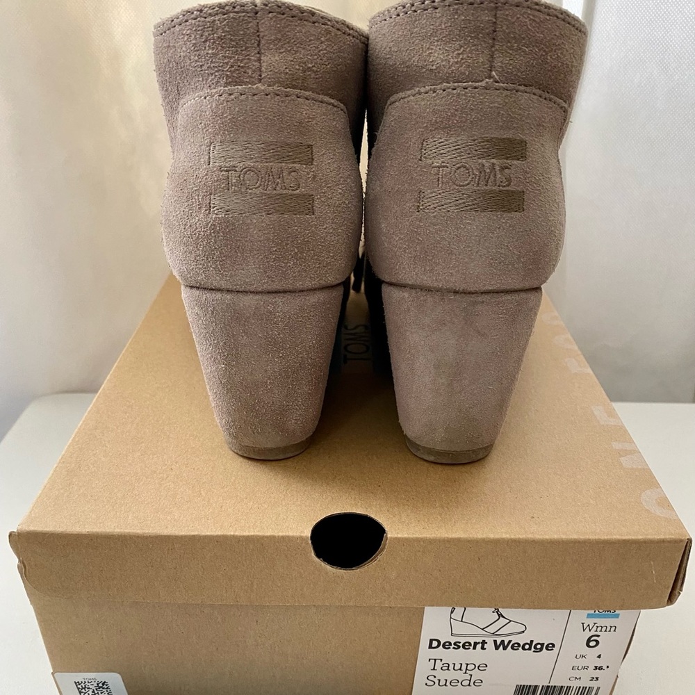 Toms Desert Wedge Bootie - Picture 3 of 4
